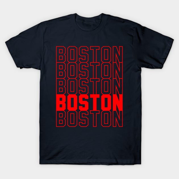 Boston T-Shirt by Throwzack